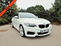 USED 2016 66 BMW 2 SERIES 1.5 218I M SPORT 2d 134 BHP SATNAV 18in ALLOYS-FULL BMW HISTORY