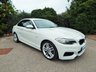 USED 2016 66 BMW 2 SERIES 1.5 218I M SPORT 2d 134 BHP SATNAV 18in ALLOYS-FULL BMW HISTORY