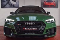USED 2018 18 AUDI RS5 COUPE 2.9 RS 5 TSFI QUATTRO 2d 444 BHP PAN ROOF / RED STITCHING / HUD
