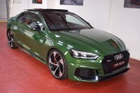 USED 2018 18 AUDI RS5 COUPE 2.9 RS 5 TSFI QUATTRO 2d 444 BHP PAN ROOF / RED STITCHING / HUD