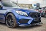 USED 2018 18 MERCEDES-BENZ C-CLASS 2.1 C 220 D AMG LINE 4d 170 BHP FULL LEATHER TRIM+CRUISE CONTROL