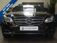 USED 2015 15 MERCEDES-BENZ E-CLASS 2.1 E220 BLUETEC SE PREMIUM 5d 174 BHP PREMIUM EDITION SAT NAV PANORAMIC SUNROOF LEATHER HEATED SEATS 2 OWNERS SERVICE HISTORY