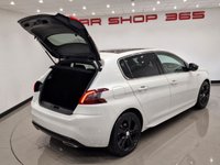 USED 2019 69 PEUGEOT 308 1.2 PURETECH GPF (131 PS) GT LINE ( EURO 6 ) 5DR S/S + NAV + PANORAMIC ROOF + 1/2 LEATHERS + APPLE CAR PLAY + CRUISE + MULTIMEDIA + 360 CAMERA + F-R PARK + PRIVACY + LEDS + 18S 18S+PANROOF+LEDS+TINTS+360CAM+1/2 LEATHER+NAV+CRUISE