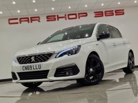 USED 2019 69 PEUGEOT 308 1.2 PURETECH GPF (131 PS) GT LINE ( EURO 6 ) 5DR S/S + NAV + PANORAMIC ROOF + 1/2 LEATHERS + APPLE CAR PLAY + CRUISE + MULTIMEDIA + 360 CAMERA + F-R PARK + PRIVACY + LEDS + 18S 18S+PANROOF+LEDS+TINTS+360CAM+1/2 LEATHER+NAV+CRUISE