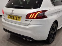 USED 2019 69 PEUGEOT 308 1.2 PURETECH GPF (131 PS) GT LINE ( EURO 6 ) 5DR S/S + NAV + PANORAMIC ROOF + 1/2 LEATHERS + APPLE CAR PLAY + CRUISE + MULTIMEDIA + 360 CAMERA + F-R PARK + PRIVACY + LEDS + 18S 18S+PANROOF+LEDS+TINTS+360CAM+1/2 LEATHER+NAV+CRUISE