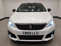 USED 2019 69 PEUGEOT 308 1.2 PURETECH GPF (131 PS) GT LINE ( EURO 6 ) 5DR S/S + NAV + PANORAMIC ROOF + 1/2 LEATHERS + APPLE CAR PLAY + CRUISE + MULTIMEDIA + 360 CAMERA + F-R PARK + PRIVACY + LEDS + 18S 18S+PANROOF+LEDS+TINTS+360CAM+1/2 LEATHER+NAV+CRUISE