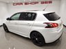 USED 2019 69 PEUGEOT 308 1.2 PURETECH GPF (131 PS) GT LINE ( EURO 6 ) 5DR S/S + NAV + PANORAMIC ROOF + 1/2 LEATHERS + APPLE CAR PLAY + CRUISE + MULTIMEDIA + 360 CAMERA + F-R PARK + PRIVACY + LEDS + 18S 18S+PANROOF+LEDS+TINTS+360CAM+1/2 LEATHER+NAV+CRUISE
