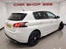 USED 2019 69 PEUGEOT 308 1.2 PURETECH GPF (131 PS) GT LINE ( EURO 6 ) 5DR S/S + NAV + PANORAMIC ROOF + 1/2 LEATHERS + APPLE CAR PLAY + CRUISE + MULTIMEDIA + 360 CAMERA + F-R PARK + PRIVACY + LEDS + 18S 18S+PANROOF+LEDS+TINTS+360CAM+1/2 LEATHER+NAV+CRUISE