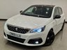 USED 2019 69 PEUGEOT 308 1.2 PURETECH GPF (131 PS) GT LINE ( EURO 6 ) 5DR S/S + NAV + PANORAMIC ROOF + 1/2 LEATHERS + APPLE CAR PLAY + CRUISE + MULTIMEDIA + 360 CAMERA + F-R PARK + PRIVACY + LEDS + 18S 18S+PANROOF+LEDS+TINTS+360CAM+1/2 LEATHER+NAV+CRUISE