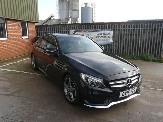2015 15 Mercedes-Benz C-Class 2.0 C200 AMG LINE PREMIUM PLUS 4d 184 BHP