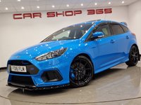 USED 2016 16 FORD FOCUS 2.3T ECOBOOST (350 PS) RS MANUAL AWD ( EURO 6 ) S/S 5DR + NAV + E/SUNROOF + RECARO LEATHER / ALCANTARA BUCKET SEATS + CRUISE + DRIVE MODE + MULTIMEDIA + XENON-LED + R/CAMERA + PARK AID + PRIVACY + PEARLESCENT PAINT + 19S E/SUNROOF+19S+XENON-+R/CAM+TINTS+RECAROS+NAV+CRUISE