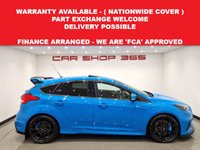 USED 2016 16 FORD FOCUS 2.3T ECOBOOST (350 PS) RS MANUAL AWD ( EURO 6 ) S/S 5DR + NAV + E/SUNROOF + RECARO LEATHER / ALCANTARA BUCKET SEATS + CRUISE + DRIVE MODE + MULTIMEDIA + XENON-LED + R/CAMERA + PARK AID + PRIVACY + PEARLESCENT PAINT + 19S E/SUNROOF+19S+XENON-+R/CAM+TINTS+RECAROS+NAV+CRUISE