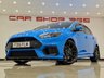 USED 2016 16 FORD FOCUS 2.3T ECOBOOST (350 PS) RS MANUAL AWD ( EURO 6 ) S/S 5DR + NAV + E/SUNROOF + RECARO LEATHER / ALCANTARA BUCKET SEATS + CRUISE + DRIVE MODE + MULTIMEDIA + XENON-LED + R/CAMERA + PARK AID + PRIVACY + PEARLESCENT PAINT + 19S E/SUNROOF+19S+XENON-+R/CAM+TINTS+RECAROS+NAV+CRUISE