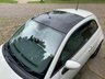 USED 2013 13 FIAT 500 1.2 LOUNGE 3d 69 BHP LOW MILEAGE - ONLY &pound;30.00 12 MONTHS TAX - PANORAMIC GLASS ROOF - 16 INCH GLOSS BLACK ALLOYS - 3 FORMER KEEPERS - LOW INSURANCE GROUP - IDEAL 1SR CAR
