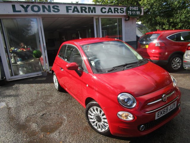 2019 69 Fiat 500 1.2 LOUNGE 3d 69 BHP NEW SHAPE *7