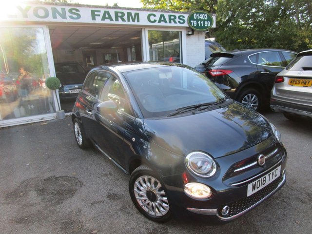 2018 18 Fiat 500 1.2 LOUNGE 3d 69 BHP NEW SHAPE