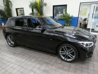 USED 2019 68 BMW 1 SERIES 2.0 120I M SPORT 5d 181 BHP SAT NAV LEATHER CRUISE CONTROL 6 MONTHS GOLD WARRANTY