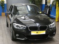 USED 2019 68 BMW 1 SERIES 2.0 120I M SPORT 5d 181 BHP SAT NAV LEATHER CRUISE CONTROL 6 MONTHS GOLD WARRANTY