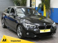 USED 2019 68 BMW 1 SERIES 2.0 120I M SPORT 5d 181 BHP SAT NAV LEATHER CRUISE CONTROL 6 MONTHS GOLD WARRANTY