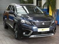 USED 2019 68 PEUGEOT 5008 1.5 BLUEHDI S/S ALLURE 5d 129 BHP STUNNING EXAMPLE 7 SEATS SAT NAV PART LEATHER 6 MONTHS GOLD WARRANTY