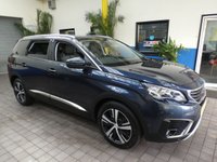 USED 2019 68 PEUGEOT 5008 1.5 BLUEHDI S/S ALLURE 5d 129 BHP STUNNING EXAMPLE 7 SEATS SAT NAV PART LEATHER 6 MONTHS GOLD WARRANTY