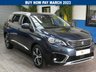 USED 2019 68 PEUGEOT 5008 1.5 BLUEHDI S/S ALLURE 5d 129 BHP STUNNING EXAMPLE 7 SEATS SAT NAV PART LEATHER 6 MONTHS GOLD WARRANTY