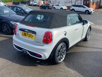 USED 2017 67 MINI CONVERTIBLE 2.0 COOPER S 2d 189 BHP *** &pound;12,855 OF FACTORY FITTED EXTRAS *** ONE OWNER FROM NEW WITH FULL SERVICE HISTORY
