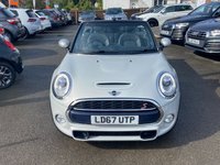 USED 2017 67 MINI CONVERTIBLE 2.0 COOPER S 2d 189 BHP *** &pound;12,855 OF FACTORY FITTED EXTRAS *** ONE OWNER FROM NEW WITH FULL SERVICE HISTORY