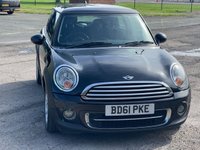 USED 2011 61 MINI HATCH COOPER 1.6 COOPER D 3d 112 BHP HIGH SPEC MODEL
