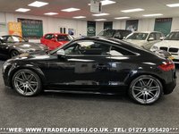 USED 2013 13 AUDI TTS 2.0 TFSI TURBO BLACK EDITION COUPE S TRONIC DSG QUATTRO AWD 272 PS UK DELIVERY FLAT FEE &pound;100*VIDEO AVAILABLE*FINANCE ARRANGED*PART EX*HPI CLEAR