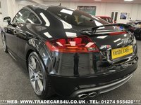 USED 2013 13 AUDI TTS 2.0 TFSI TURBO BLACK EDITION COUPE S TRONIC DSG QUATTRO AWD 272 PS UK DELIVERY FLAT FEE &pound;100*VIDEO AVAILABLE*FINANCE ARRANGED*PART EX*HPI CLEAR