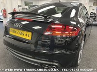 USED 2013 13 AUDI TTS 2.0 TFSI TURBO BLACK EDITION COUPE S TRONIC DSG QUATTRO AWD 272 PS UK DELIVERY FLAT FEE &pound;100*VIDEO AVAILABLE*FINANCE ARRANGED*PART EX*HPI CLEAR