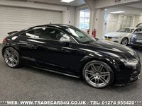 USED 2013 13 AUDI TTS 2.0 TFSI TURBO BLACK EDITION COUPE S TRONIC DSG QUATTRO AWD 272 PS UK DELIVERY FLAT FEE &pound;100*VIDEO AVAILABLE*FINANCE ARRANGED*PART EX*HPI CLEAR