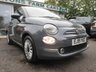 USED 2019 19 FIAT 500 1.2 LOUNGE 3d 69 BHP NEW SHAPE Low Mileage, One Owner, Just Serviced, NEW MOT, Great fuel economy!