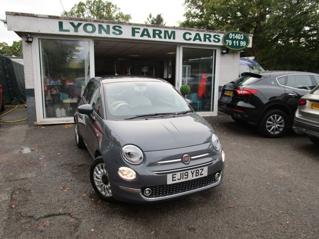 2019 19 Fiat 500 1.2 LOUNGE 3d 69 BHP NEW SHAPE