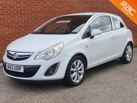 USED 2012 12 VAUXHALL CORSA 1.2 ACTIVE 3d 83 BHP 