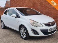 USED 2012 12 VAUXHALL CORSA 1.2 ACTIVE 3d 83 BHP 