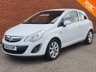USED 2012 12 VAUXHALL CORSA 1.2 ACTIVE 3d 83 BHP 