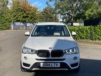 USED 2014 14 BMW X3 2.0 XDRIVE20D SE 5d 188 BHP 
