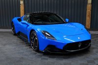 USED 2021 71 MASERATI MC20 3.0 V6 2d 621 BHP PPF, CERAMIC BRAKES, CARBON INTERIOR PACK, FRONT LIFT, INFINITO BLU, CAMERA, E-DIFF LSD
