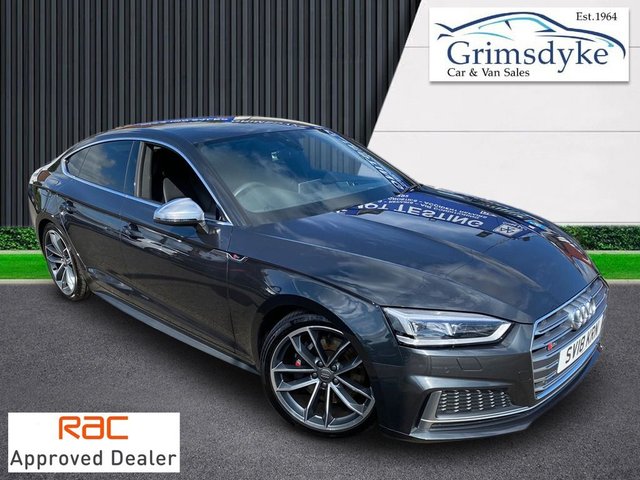 2018 18 Audi A5 3.0 S5 SPORTBACK TFSI QUATTRO 5d 349 BHP