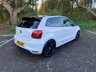 USED 2015 65 VOLKSWAGEN POLO 1.8 GTI 3d 189 BHP DCC, DYNAMIC CHASSIS CONTROL, PURE WHITE GLOSS 189BHP