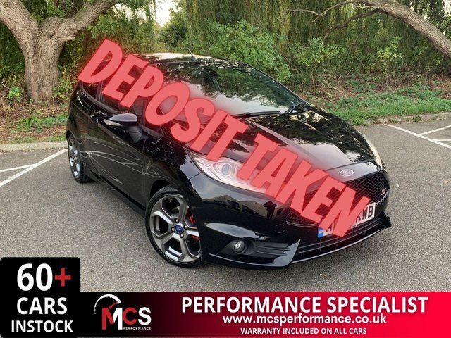 2015 64 FORD FIESTA 1.6 ST-3 3d 180 BHP 4 SERVICE STAMPS IN THE BOOK, LAST SERVICE 04/10/2022 INCLUDING BRAKE FLUID CHANGE, FRONT AND REAR DISCS AND PADS - ST3, CONVENIENCE PACK, PANTHER BLACK METALLIC