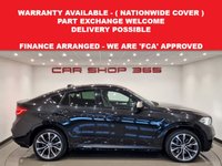 USED 2018 18 BMW X6 3.0 M50D (381 PS) AUTO XDRIVE ( EURO 6 ) S/S 5DR + PRO NAV + E/M/HEATED SPORTS LEATHERS + HEAD UP + HARMAN KARDON + MEDIA + CRUISE + PRIVACY + R/CAMERA + F-R PARK + M PERFORMANCE BODYKIT + 21S + XENON - LED + E/BOOT 21S+R/CAM+TINTS+XENON-LED+LEATHER+NAV+HK+CRUISE+HUD