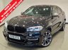 USED 2018 18 BMW X6 3.0 M50D (381 PS) AUTO XDRIVE ( EURO 6 ) S/S 5DR + PRO NAV + E/M/HEATED SPORTS LEATHERS + HEAD UP + HARMAN KARDON + MEDIA + CRUISE + PRIVACY + R/CAMERA + F-R PARK + M PERFORMANCE BODYKIT + 21S + XENON - LED + E/BOOT 21S+R/CAM+TINTS+XENON-LED+LEATHER+NAV+HK+CRUISE+HUD