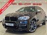 USED 2018 18 BMW X6 3.0 M50D (381 PS) AUTO XDRIVE ( EURO 6 ) S/S 5DR + PRO NAV + E/M/HEATED SPORTS LEATHERS + HEAD UP + HARMAN KARDON + MEDIA + CRUISE + PRIVACY + R/CAMERA + F-R PARK + M PERFORMANCE BODYKIT + 21S + XENON - LED + E/BOOT 21S+R/CAM+TINTS+XENON-LED+LEATHER+NAV+HK+CRUISE+HUD