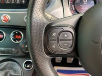 USED 2017 67 ABARTH 500 1.4 595 TURISMO 3d 162 BHP HUGE SPEC 2017/67 ABARTH 595 TOURISMO 3DR - SAT NAV - 1 OWNER FROM NEW - 17 INCH UPGRADE ALLOYS - FULL BLACK LEATHER -  RACING COCKPIT