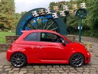 USED 2017 67 ABARTH 500 1.4 595 TURISMO 3d 162 BHP HUGE SPEC 2017/67 ABARTH 595 TOURISMO 3DR - SAT NAV - 1 OWNER FROM NEW - 17 INCH UPGRADE ALLOYS - FULL BLACK LEATHER -  RACING COCKPIT