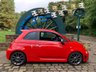 USED 2017 67 ABARTH 500 1.4 595 TURISMO 3d 162 BHP HUGE SPEC 2017/67 ABARTH 595 TOURISMO 3DR - SAT NAV - 1 OWNER FROM NEW - 17 INCH UPGRADE ALLOYS - FULL BLACK LEATHER -  RACING COCKPIT