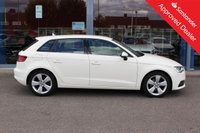 USED 2015 15 AUDI A3 1.4 TFSI SPORT 5d 148 BHP - EURO 6, &pound;20 TAX, SAT NAV, 17" ALLOYS, P/SENSORS, DAB & BLUETOOTH